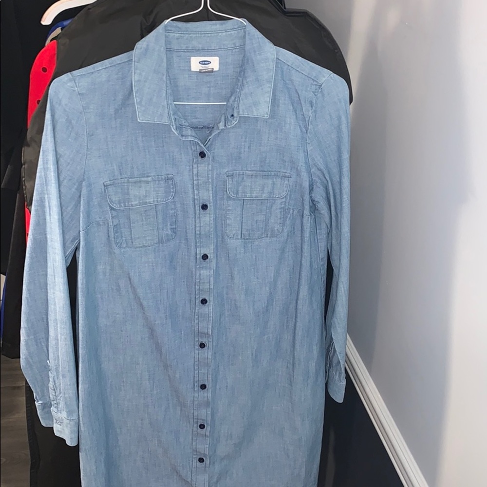 Denim dress